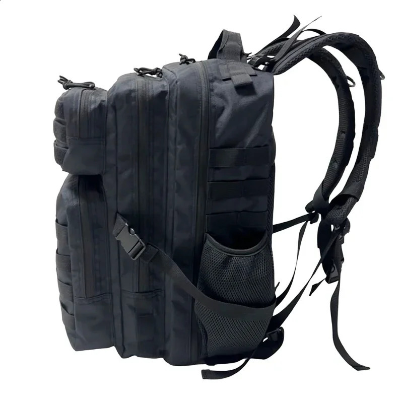 SYZM Men Tactical Backpack Nylon 30L50L 3P Softback Outdoor Rucksack Hiking Camping Hunting Bags 240925