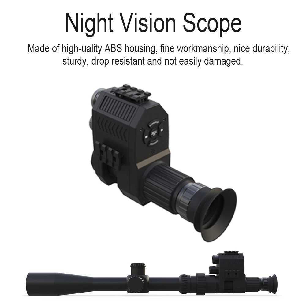 Megaorei digital night vision range mono 200-400M travel infrared camera supports photo and video recording in multiple languages W241004