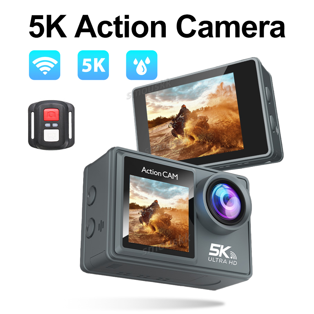 5k Sports Camera 4k Anti-shake Pre-recorded HD Wifi Outdoor Wireless Shooting Cycling Diving Camera