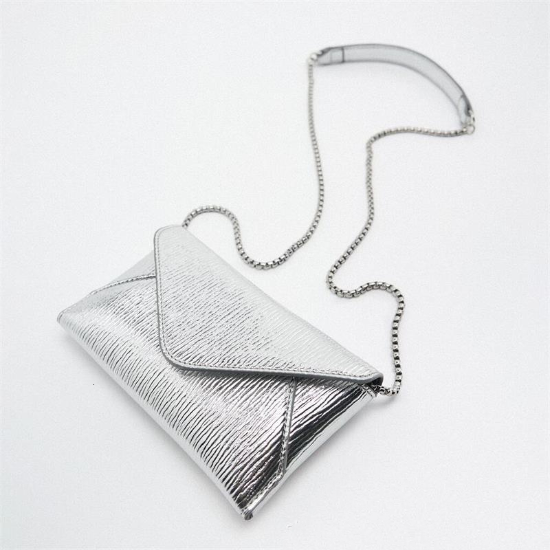 2024 Designer Fashion Single Shoulder Small Square Mini Chain Envelope Women's Crossbody Phone Bag