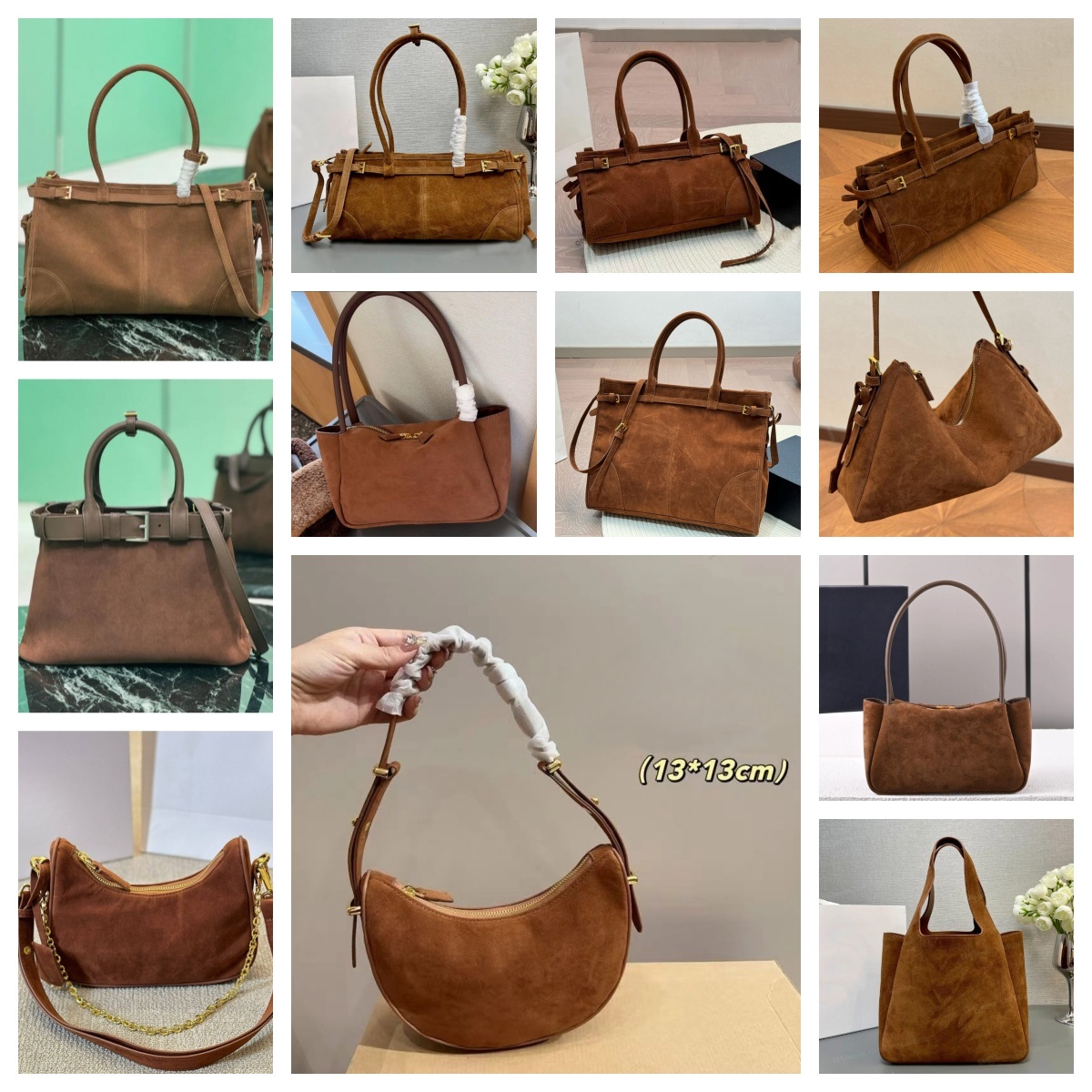 (Choose the Pics not decription) Fashion Designer Triangle Pattern Buckle bag Handbag Shoulder Bag Messenger Bags Women Cross Body Bag Lady Gift