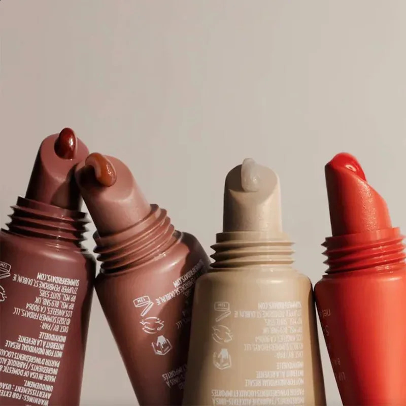 Summer Lip Balm Set Moisturizing Care Lip Balm Smoothing Lip Lines Lasting Nourishment Women Daily Natural Soft Lip Gloss Makeup 240925