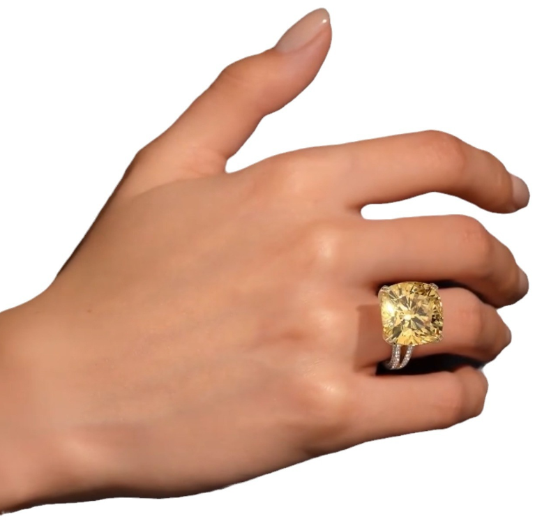 Stunning Sterg Sier 5A Zircon Eternity Bridal Ring: Exquisite Jewelry for the Modern Woman