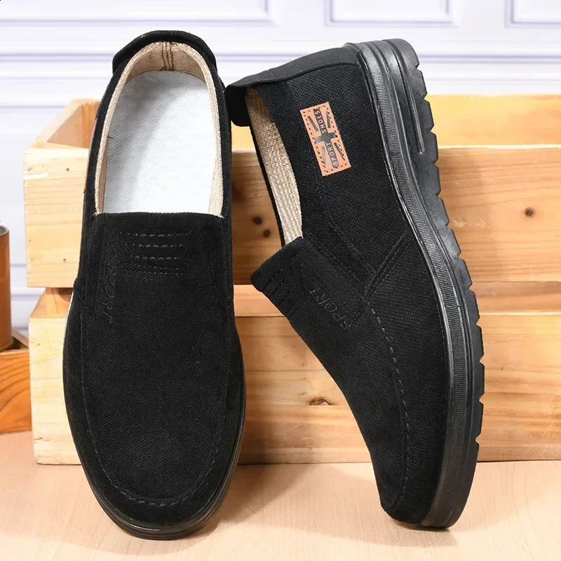 and old Beijing cloth shoes mens shoes breathable mens shoes soft sole anti slip casual size 48 sports shoes ww 241008