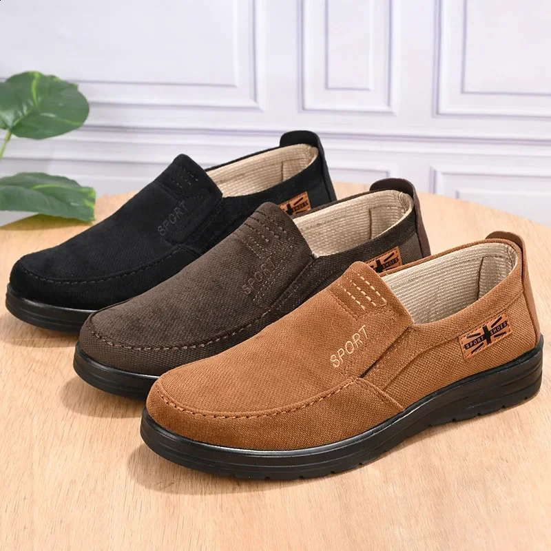 and old Beijing cloth shoes mens shoes breathable mens shoes soft sole anti slip casual size 48 sports shoes ww 241008