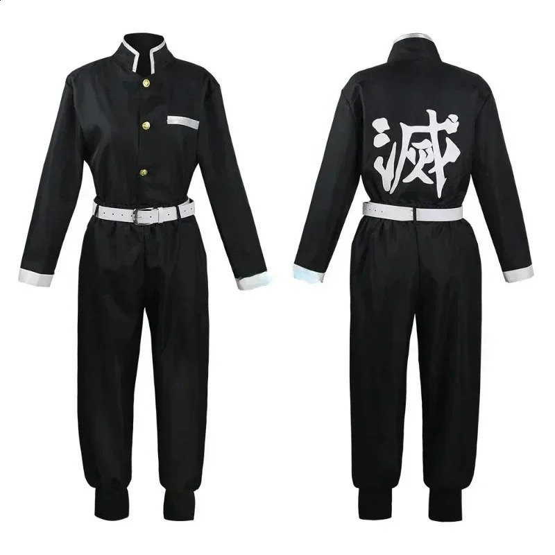 Kimetsu No Yaiba Iguro Obanai kimono uniform anime Pruik cosplay Kostuum Halloween feeling 240930