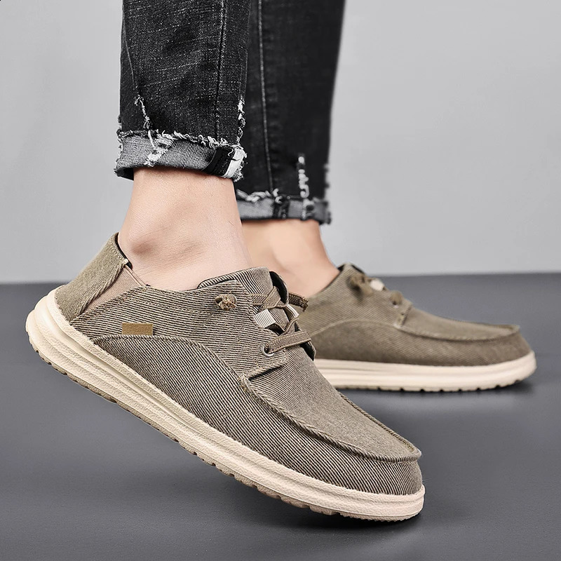 mens casual shoes breathable canvas shoes lightweight mens vulcanized shoes soft flat shoes outdoor mens sports shoes ww 241008