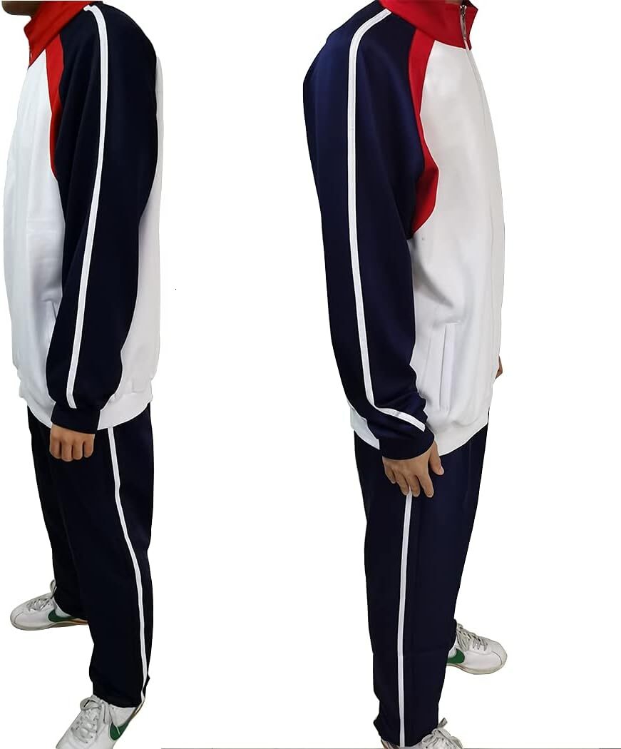 designer tracksuit men's sports running suit set casual full zipper jogging suit set