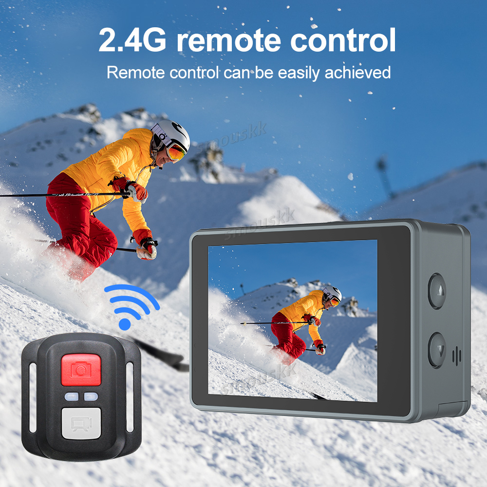 5k Sports Camera 4k Anti-shake Pre-recorded HD Wifi Outdoor Wireless Shooting Cycling Diving Camera