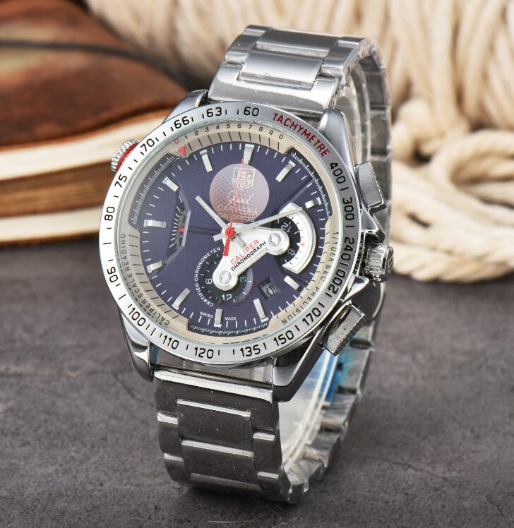 Top Lovers Hombre Classical Luxury Design Leisure Masculino Men Women Fashion Watch Steel Quartz Folding buckle MEN Wristwatches 904L watches