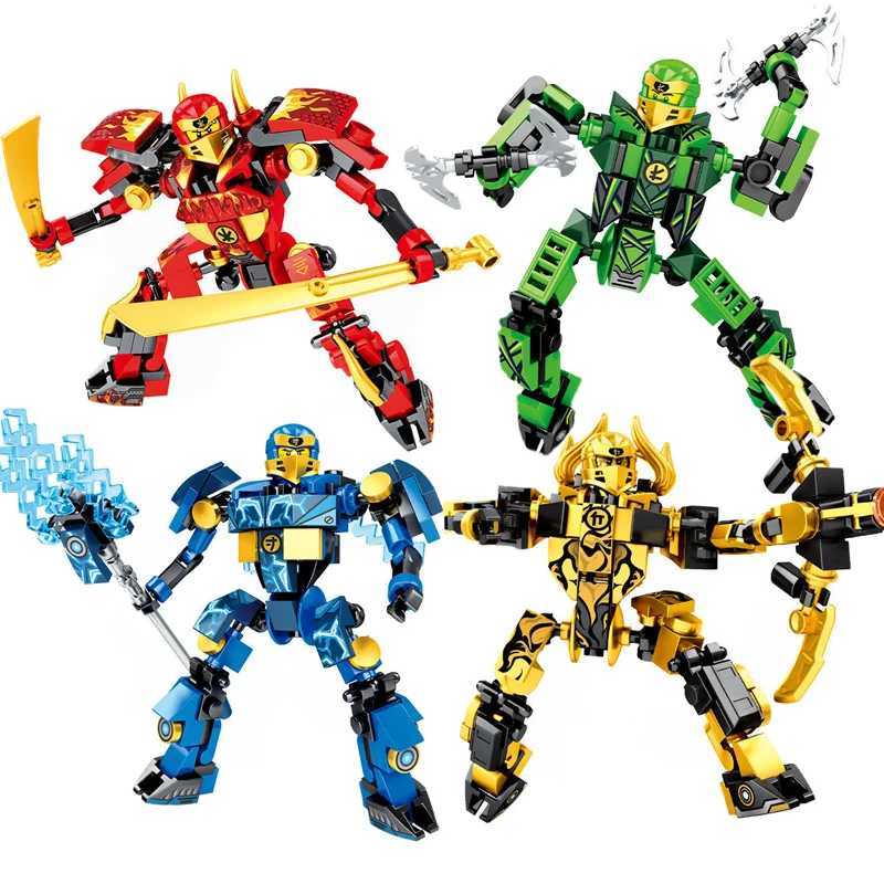 Lloyds War Armor Mechanical Ninjago Mini Model Action Picture Building Blocks Compatible Technology Anime City Childrens Toys Gifts W241005