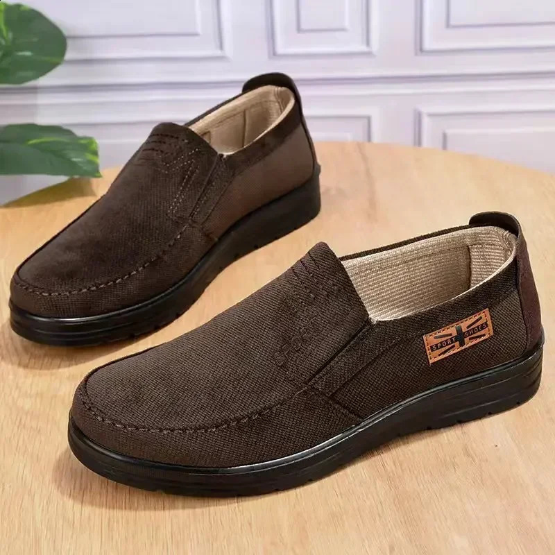 and old Beijing cloth shoes mens shoes breathable mens shoes soft sole anti slip casual size 48 sports shoes ww 241008
