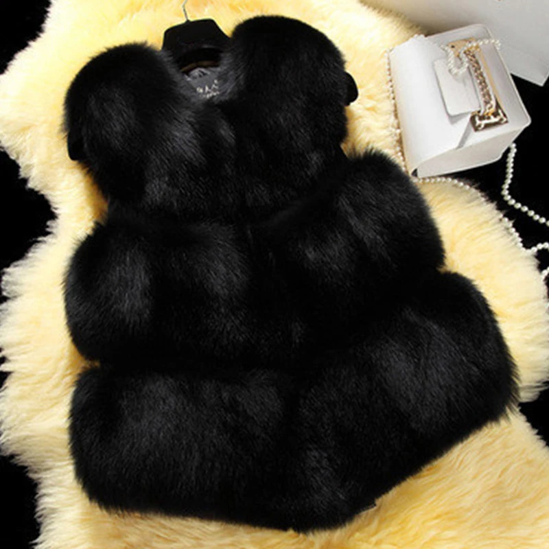 HJQJLS Autumn/Winter Thick Warm Artificial Fur Vest Womens High Quality Fashion O-neck Short Fur Coat Womens Jacket Camouflage Coat 240923