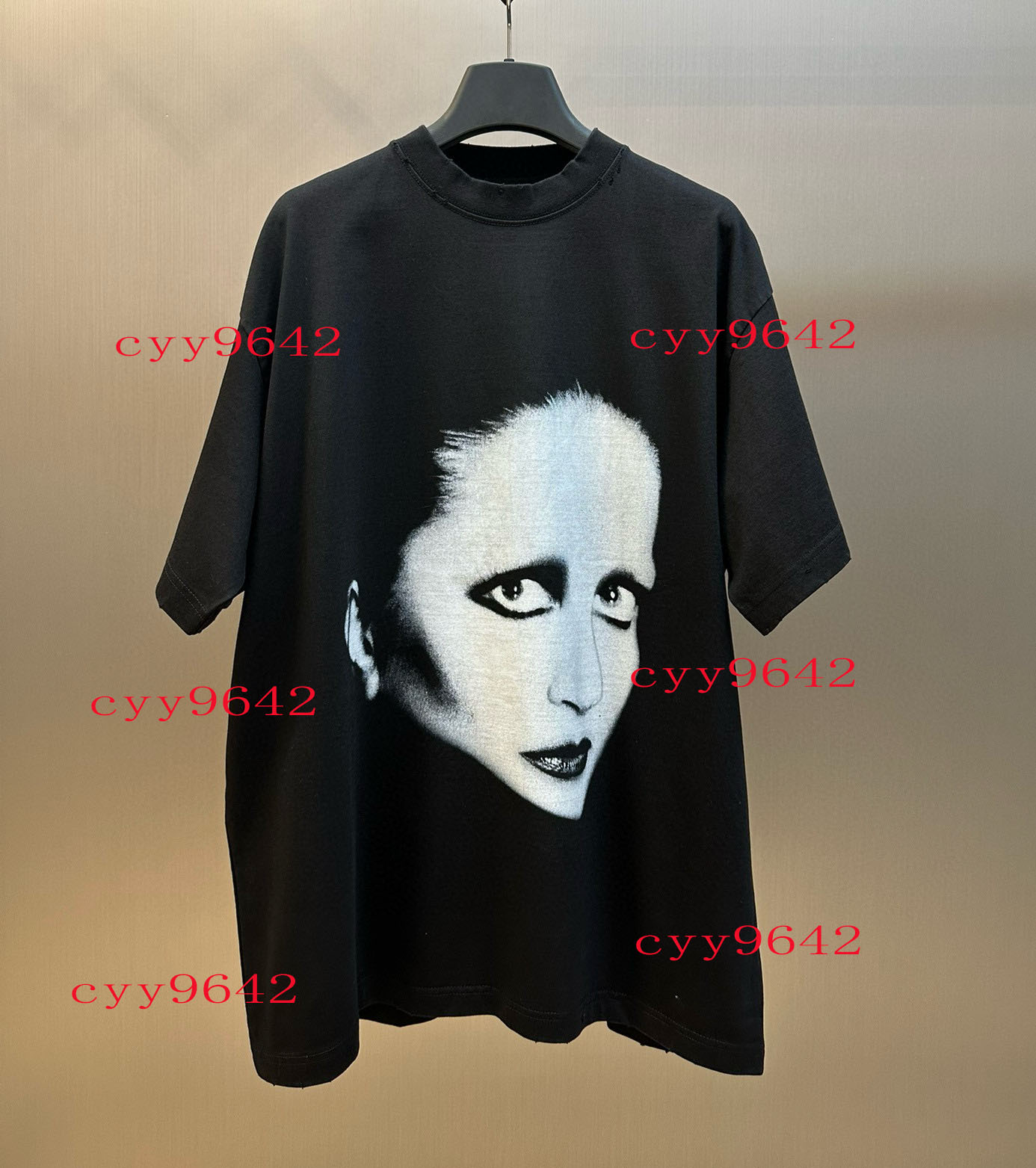 Men's Plus Tees & Polos Polar style summer wear with beach out of the street pure cotton Fashion Loose t-shirts cyy9642 32r3rf