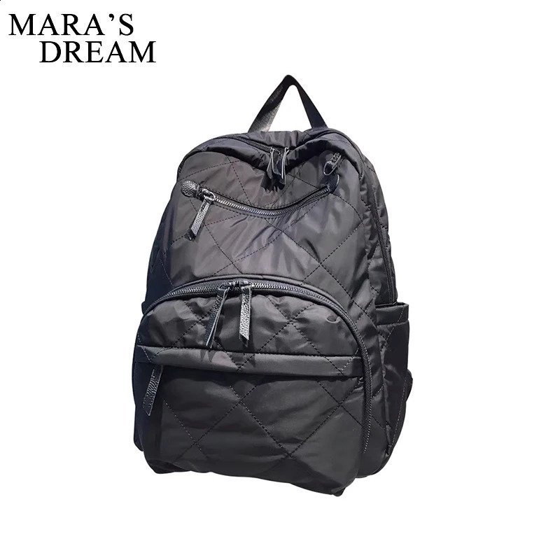 Maras Dream Unisex Waterproof Nylon Backpack Women Large Capacity Travel Leisure Bag Men Camouflage Zipper Student 240925