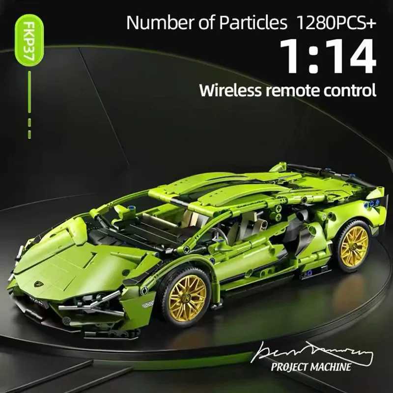 1280 model building blocks for technical racing cars sports cars urban machinery speed cars supercars bricks puzzle and adult gifts with box W24112300