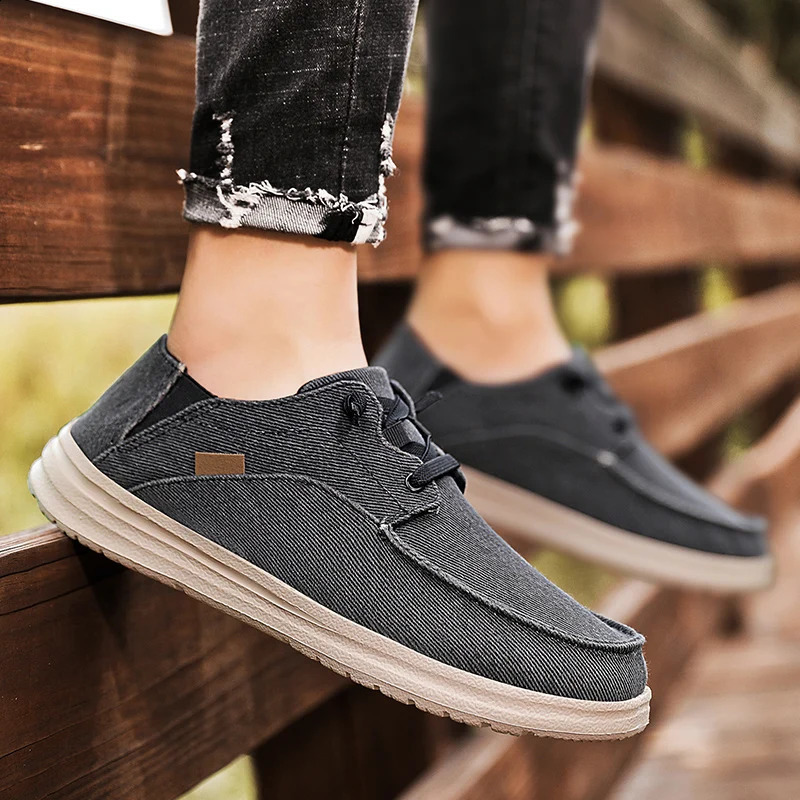 mens casual shoes breathable canvas shoes lightweight mens vulcanized shoes soft flat shoes outdoor mens sports shoes ww 241008