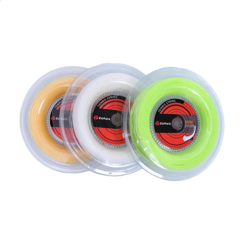 Nylon tennis rope 200m steel wire diameter 16G/1.35mm 45-60 lbs tennis racket soft rope tennis accessories 240921