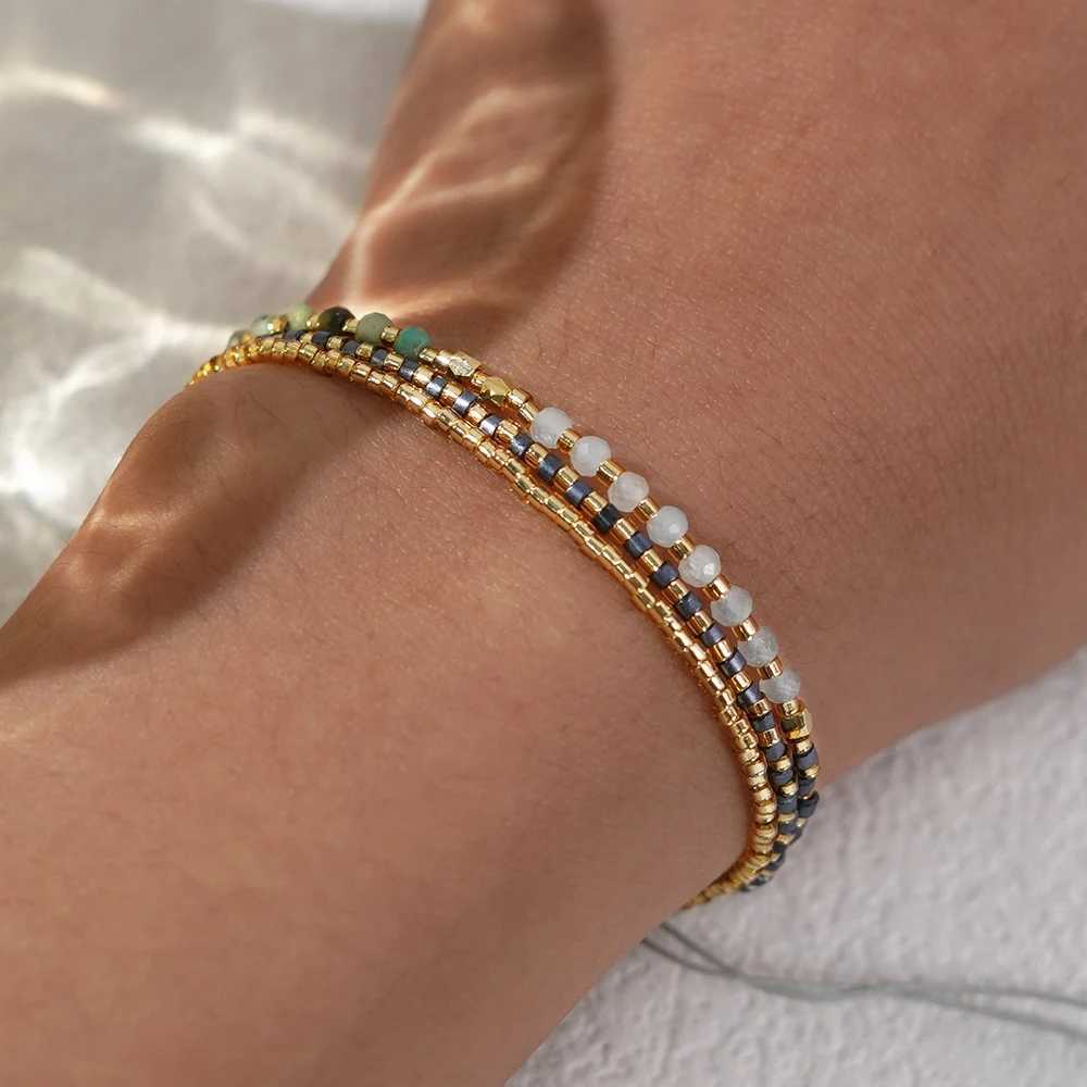 1 Go2boho Boho Fashion Twisted Surfer Bead Bracelet Luxury Bead Jewelry Lucky Summer Beach Gift W241004