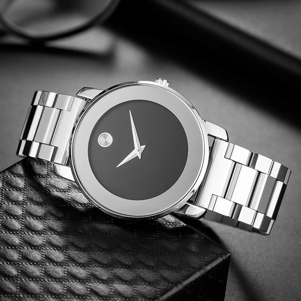 UTHAI W80 Watch For Men Gold Classic Ultra Thin Males Watches Clock Business Waterproof Fashion Quartz Wristwatch 240925 - view 4