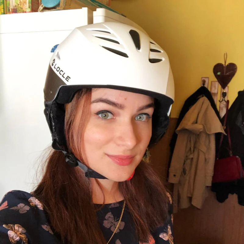 LOCLE professional ski helmet mens childrens ski helmet sled snowboard sled 240921bj