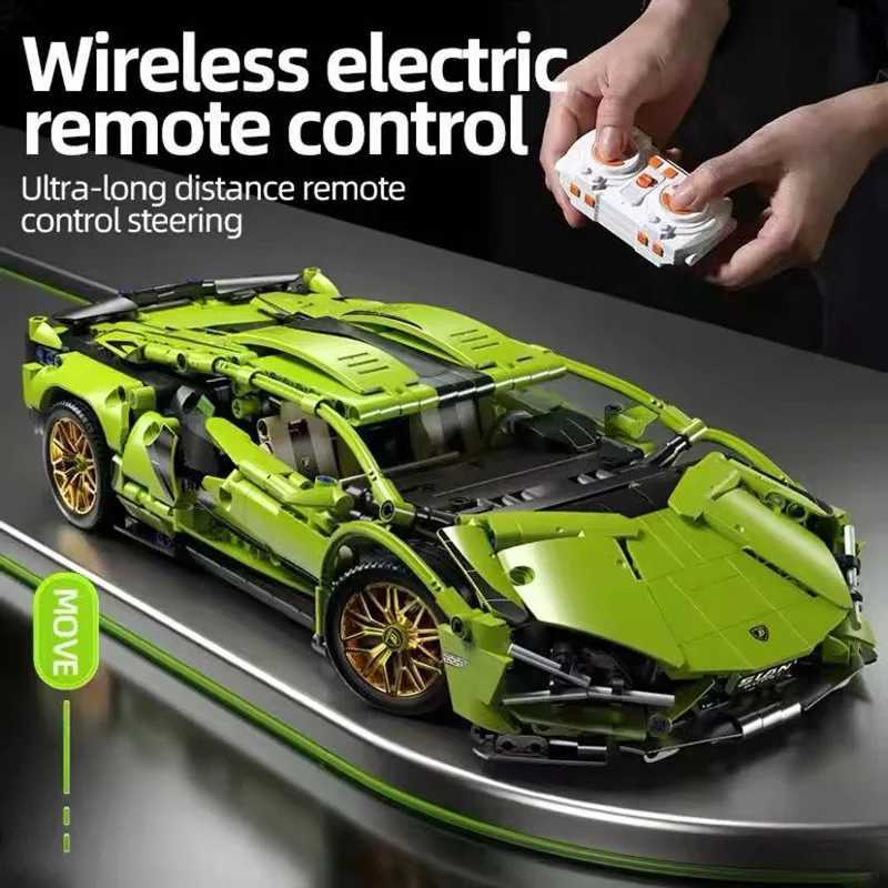 1280 model building blocks for technical racing cars sports cars urban machinery speed cars supercars bricks puzzle toys childrens and adult gifts W24