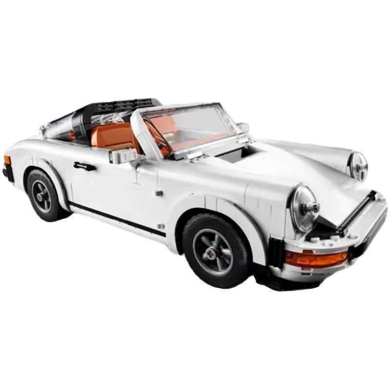 pieces of 1458 technical retro car model building block set 2-in-1 racing classic model set suitable for adult and teenage toy Christmas gifts W241005