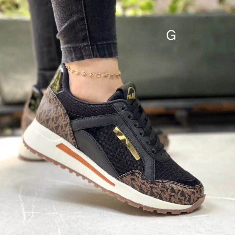 2024 New Style Women Wedges Sneakers Lace - Up Breathable Sports Casual Platform Female Footwear Ladies Vulcanized Shoes