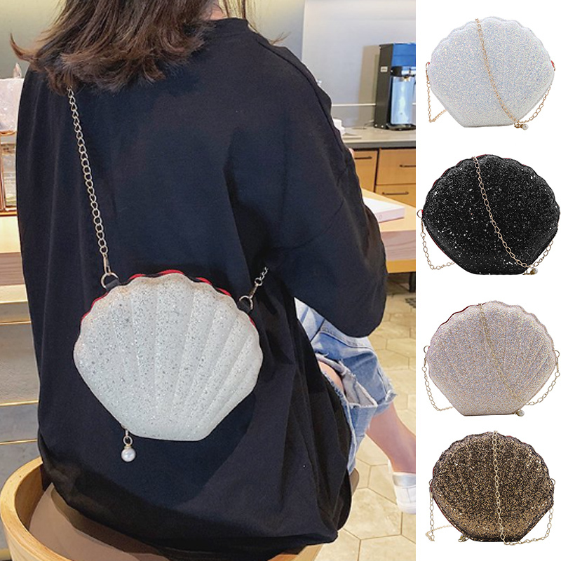 2024 Designer Elegant Shell Women's PU Single Shoulder Crossbody Fashion Phone Bag