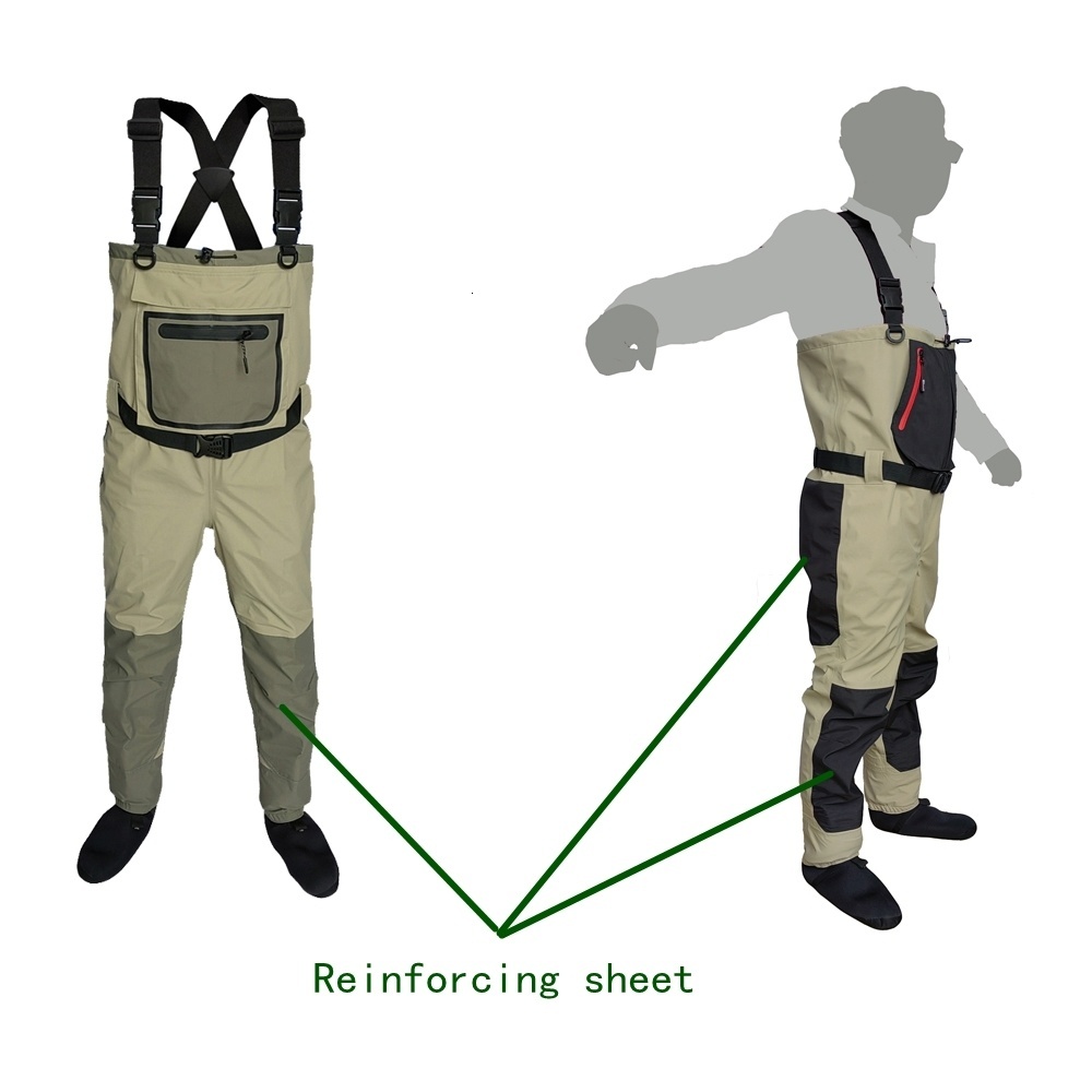 2022 Fly Fishing Children To Adults Waders Neoprene Foot For Men Raft Hunting Quick-Dry Waterproond Breathable