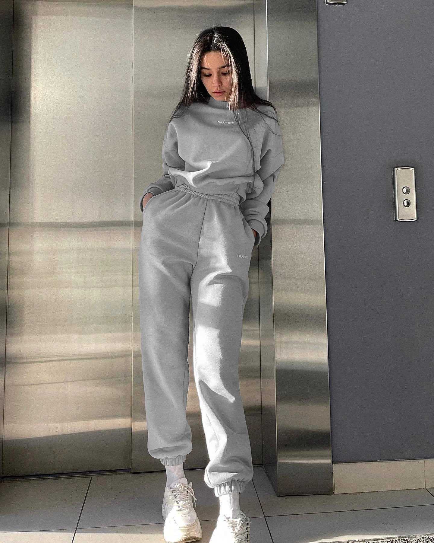 Women's Two Piece Pants Hoodie and pants hoodie set womens two-piece set sweater mens two-piece set Y241005EY1U