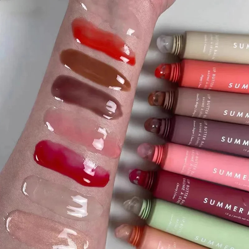 Summer Lip Moisturizing Lip Balm Care 15ml Lip Balm Smoothing Lip Lines Lasting Nourishment For Women Daily Care Makeup Lipcare 240925