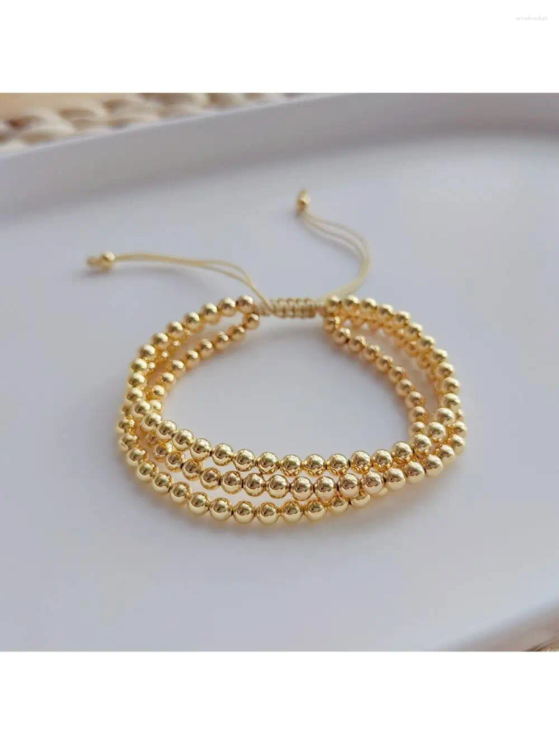 Beaded Bracelets for Women, Adjustable Handmade Strand Bohemian Jewelry 4