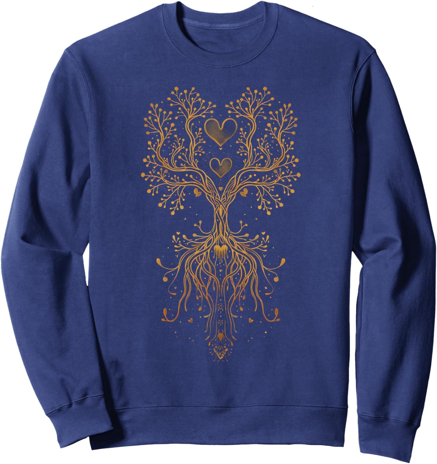 Long Sleeve Shirts for Men sweatshirt Tree Of Life Roots Spiritual Love Family Nature Design Sweatshirt Tee Streetwear Casual tops clothes