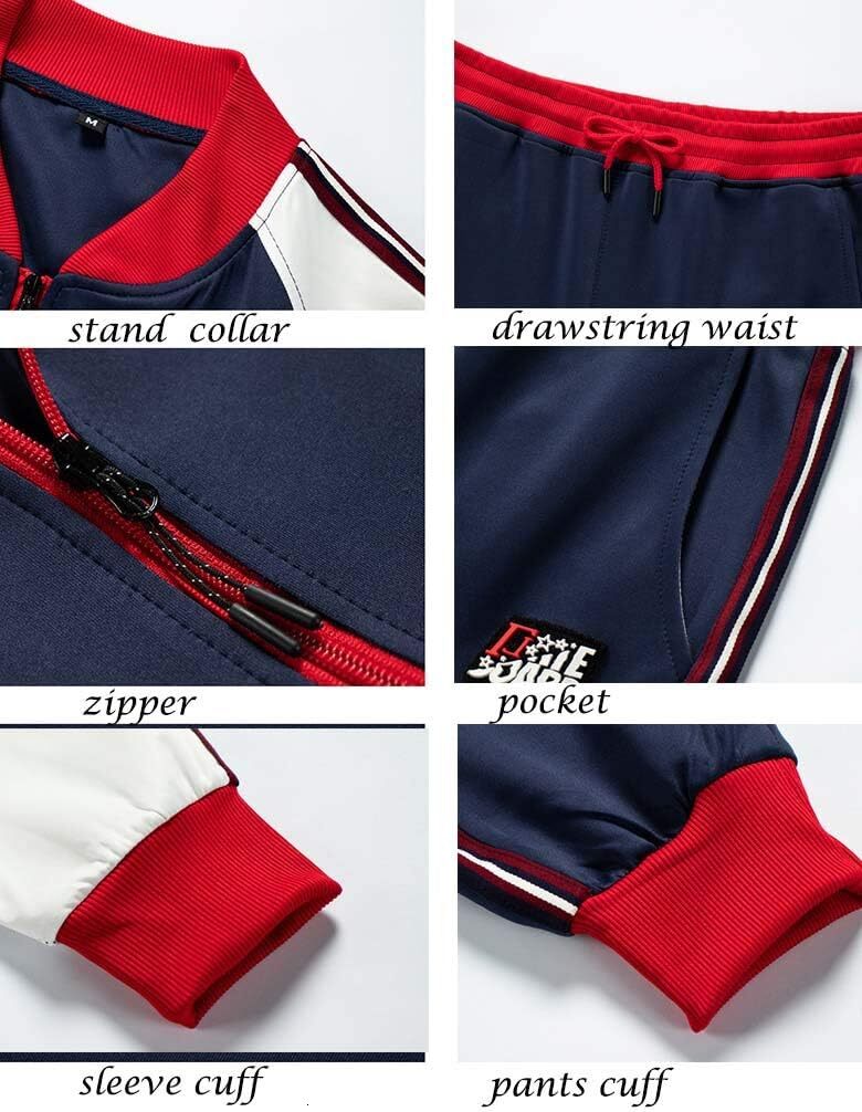 designer tracksuit men's sports clothing 2piece set casual long sleeved sports suit full zipper sports jogging suit