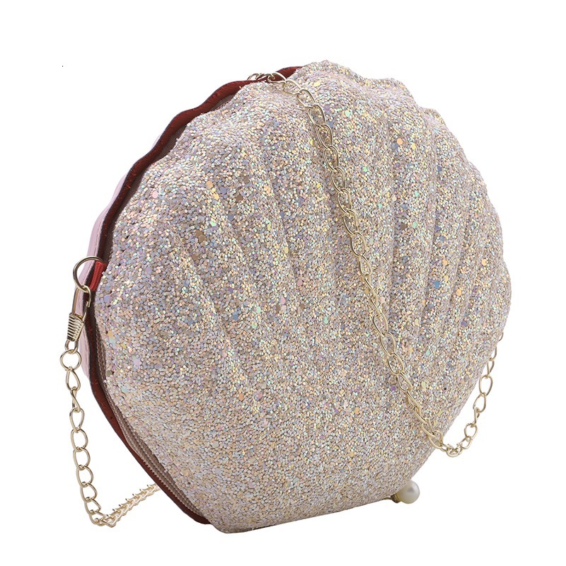2024 Designer Elegant Shell Women's PU Single Shoulder Crossbody Fashion Phone Bag