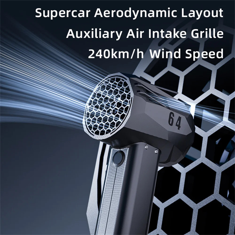 Jetdry X64 Violent Turbofan wind speed 240km/h 1400G electric blower USB charging handheld high-performance ducted fan 240930