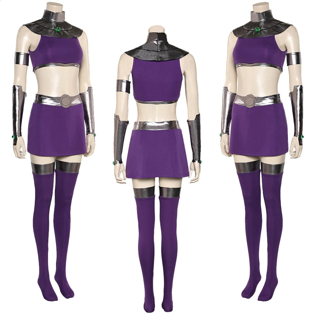 Koriandr princess cosplay cartoon teenage Titan Starfire costume adult female fantasy fancy dress party 240930 - view 3
