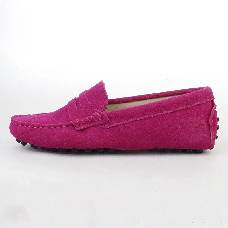 2024 womens shoes 100% genuine leather womens apartment casual shoes slip on womens apartment shoes 240930 - view 3