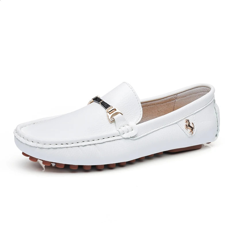 MAEDEF Mens Loafers Spring Autumn Fashion Shoes Men Classic High Quality Leather Comfy Drive Shoes Boat Casual Shoes 240924