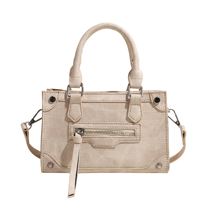 British retro style new fashionable versatile one shoulder small square bag