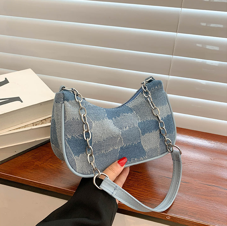 2025 Designer Fashion Shoulder 3 Women Simple Design Large Capacity Commuter Tote Bag Triple Blue Free shipping