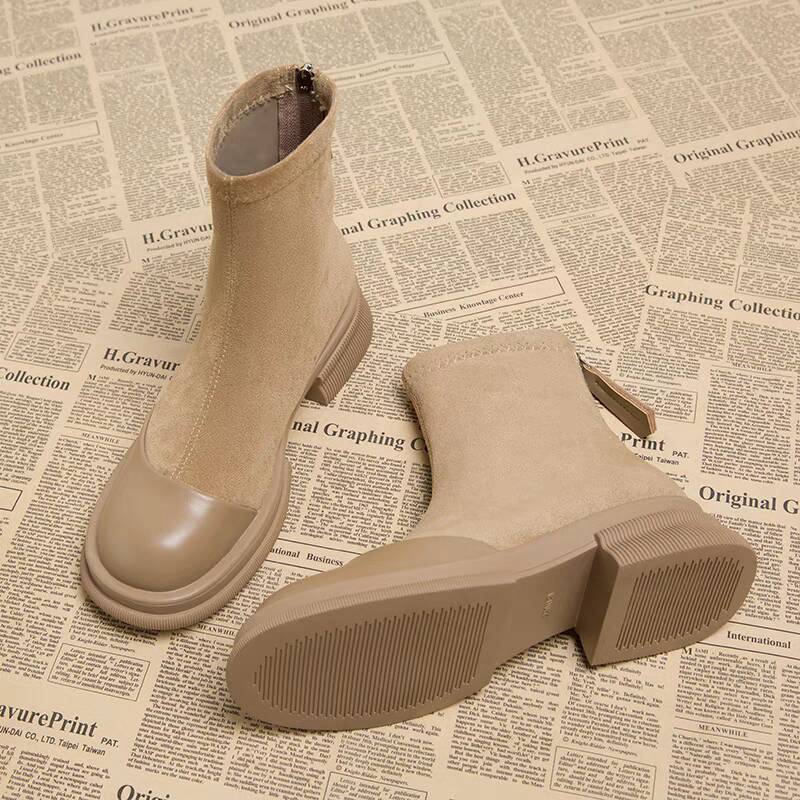 Women Shoes Boots Martin Boots Popular Winter Fashion Wear Short Boots Triple Black Khaki Brown Free shipping