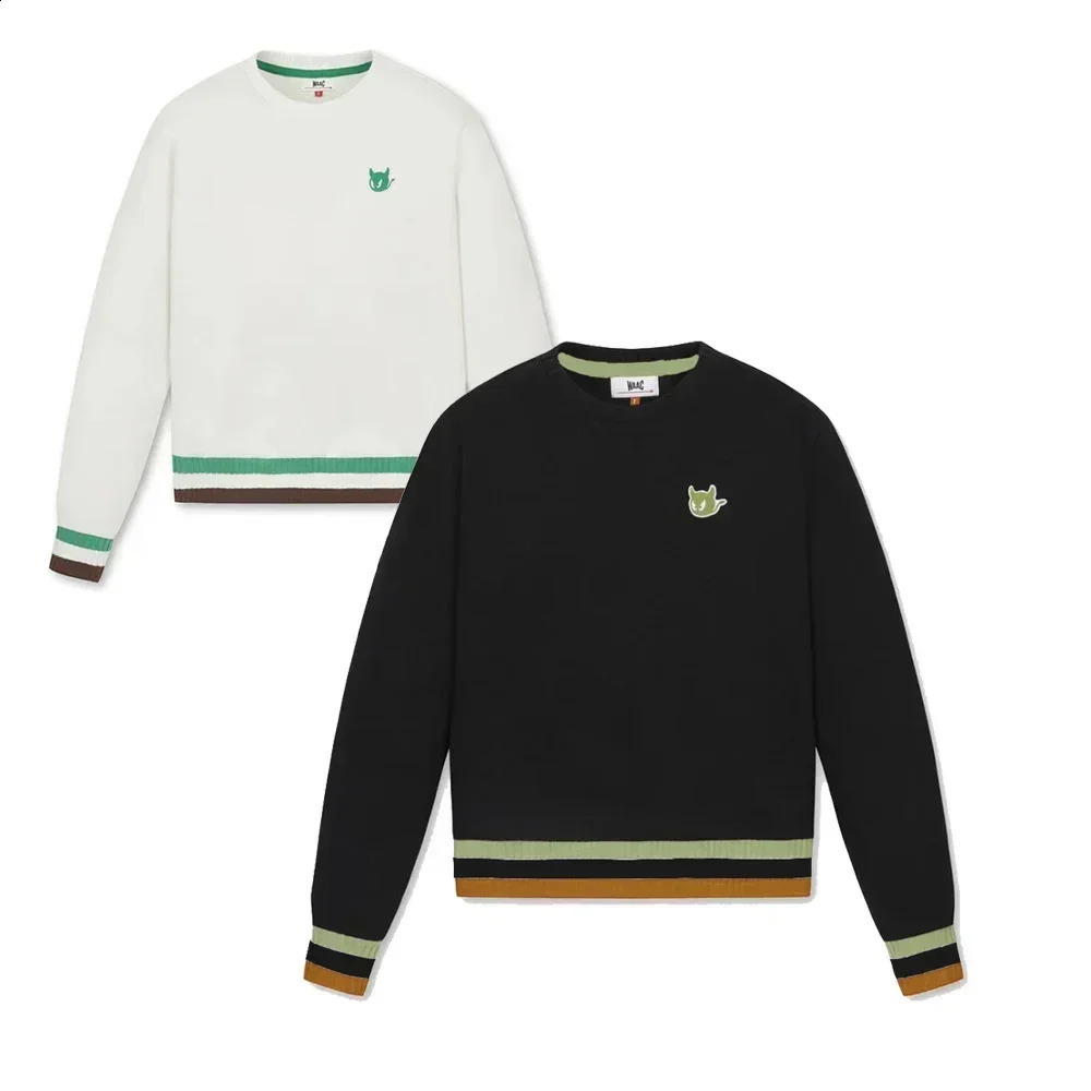 24ss GOLF Knitwear AutumnWinter Mens Golf Wear Outdoor Leisure Round Neck Pullover Sweater 240927