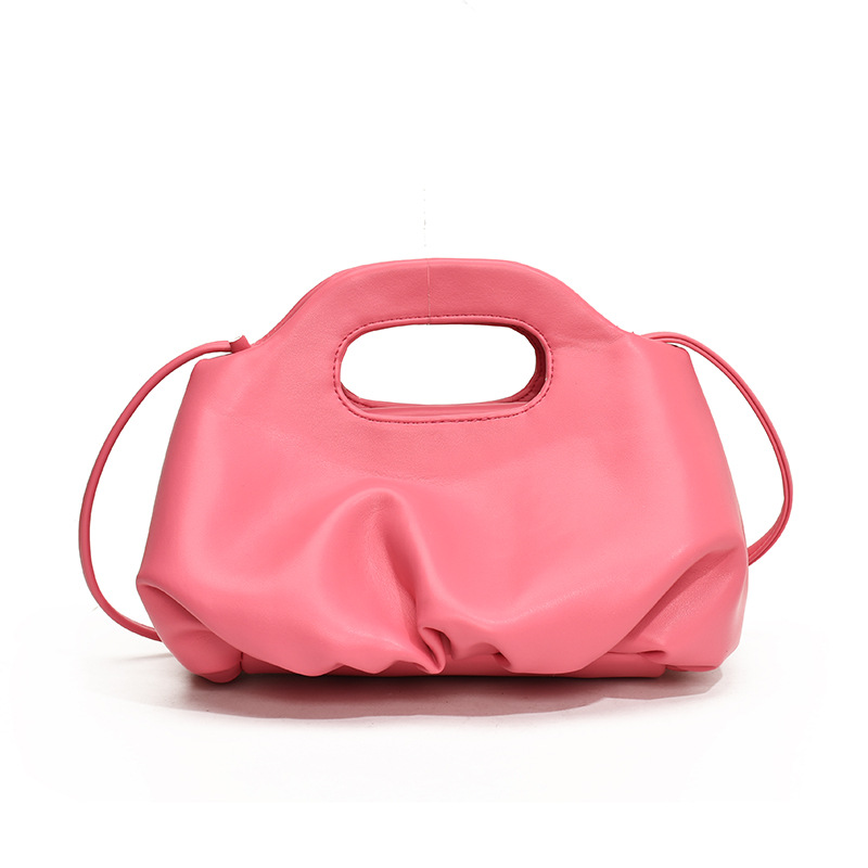 2025 Designer niche texture 3 Premium and versatile pleated handbag single shoulder crossbody bag