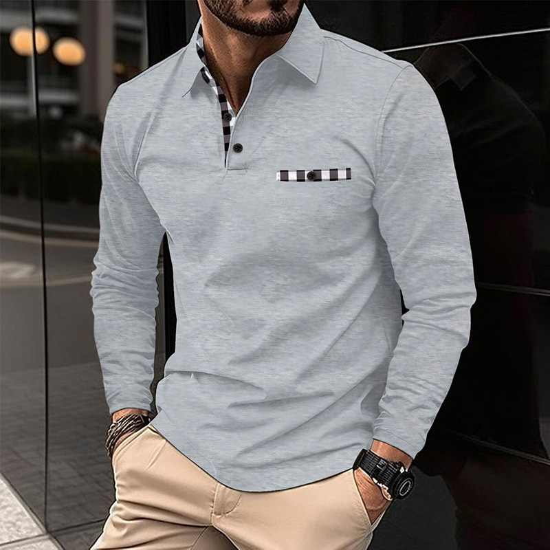 Designer Mens Shirts Zipper Polo Hoodie Business Casual Jogger Tops Polo Casual Hoodies High Quality Wholesale t-shirt men s golf dry plaid shirt for 