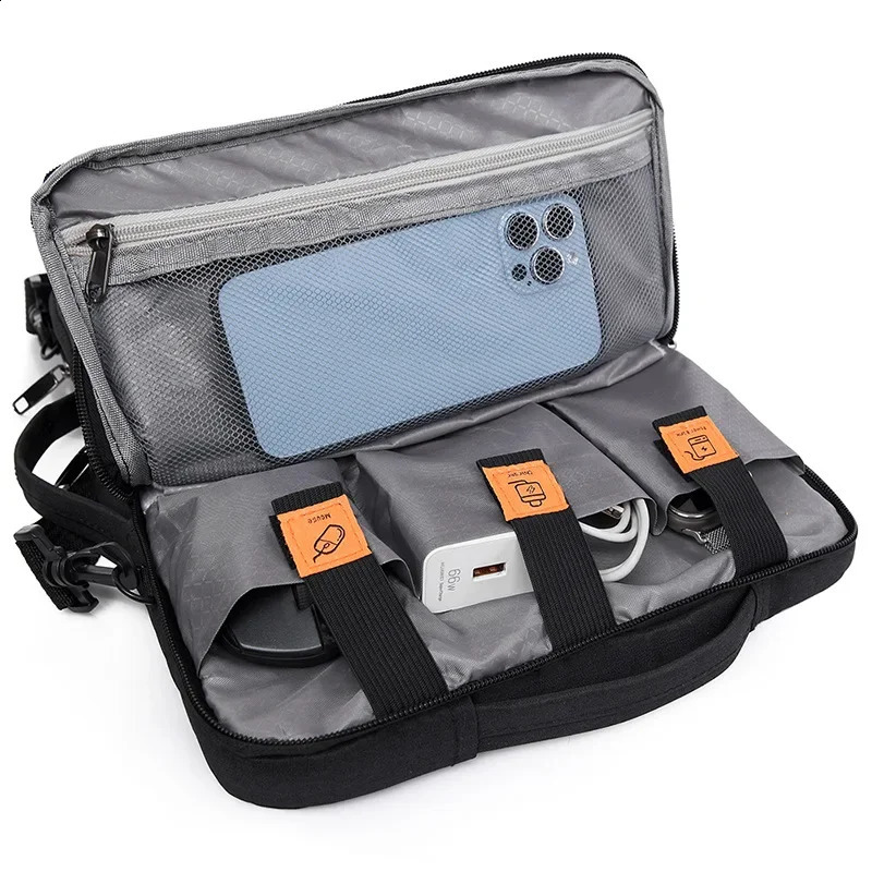 Laptop case 13.3 14 15.6-inch laptop case suitable for Air Pro 13 16 phone case shoulder bag waterproof briefcase ww 241008