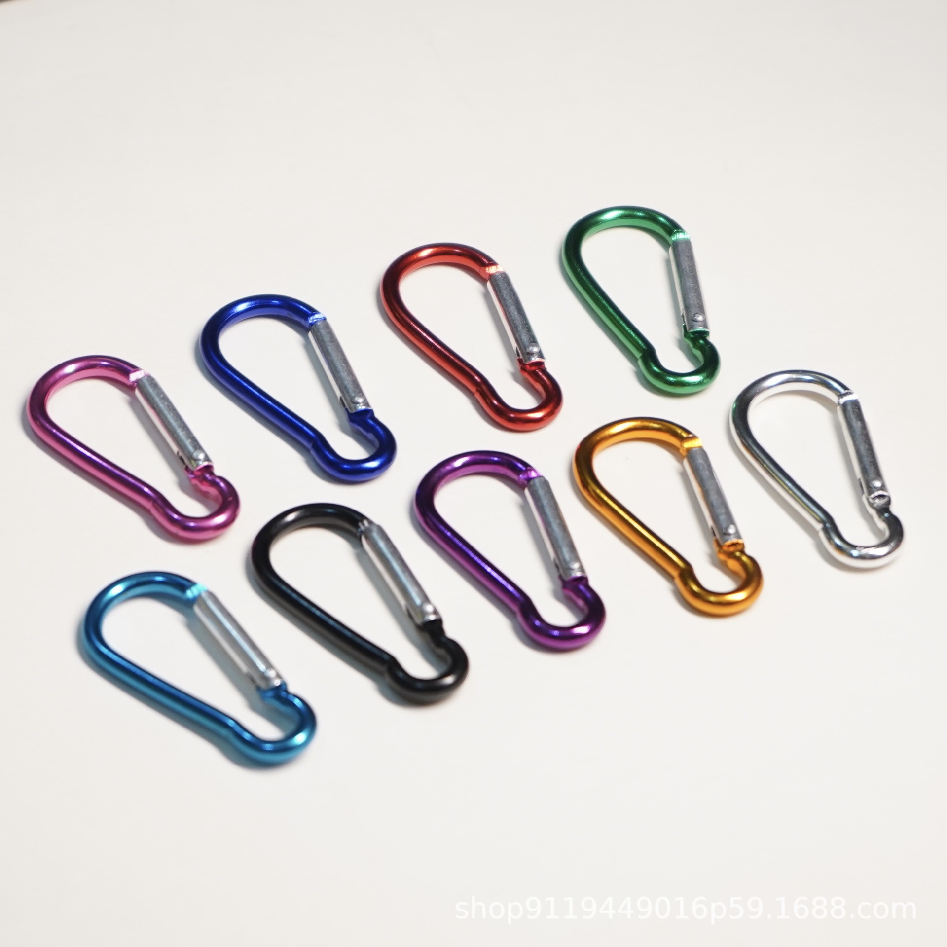 Hexagonal Shape Aluminum Carabiner for Outdoor Activities - Manufacturer Direct