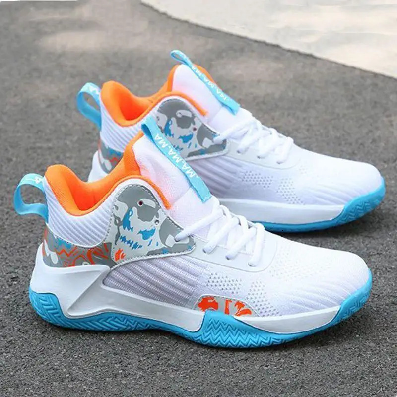 Mens sports trendy sneakers mesh breathable outdoor fashionable casual comfortable basketball mens shoes ddmymonkey