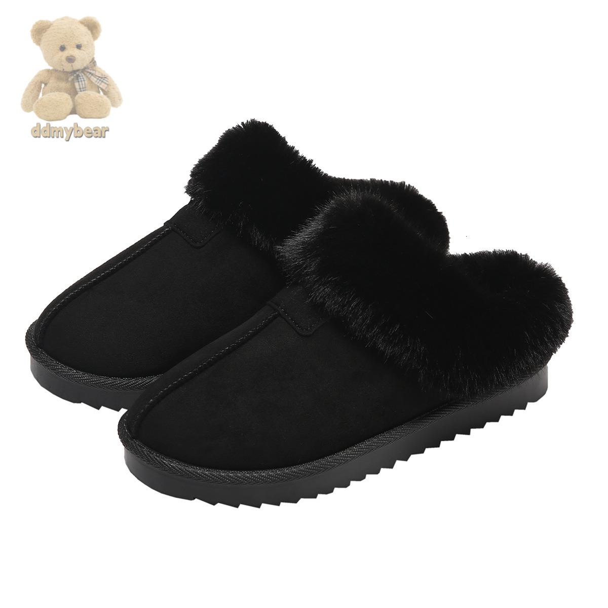 Ddmybear Tazite Snow Boots Women's Winter New Thickened Warm And Velvet Slippers Outdoor Indoor Chinese Brand Shoes F1008-28